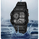 Relógio Masculino Digital Militar Preto Esporte Ultra Light - SYNOKE