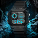Relógio Masculino Digital Militar Preto Esporte Ultra Light - SYNOKE