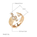 Anel Clave de Sol - 585 Dourado