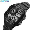 Relógio Masculino Digital Militar Preto Esporte Ultra Light - SYNOKE