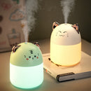 Umidificador Gato e Tigre led decorativo